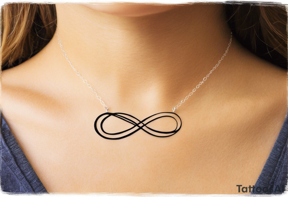 Eternity Symbol: A delicate, outlined infinity symbol as the foundation of the tattoo. 
Puzzle Piece: One small, outlined puzzle piece placed along one of the loops of the eternity symbol (typically on the lower curve or where the lines cross in the middle). 
Handwritten Text: Your sister’s words, “to my favorite sister,” can flow along the curve of the infinity symbol, following its shape. 

Positioned horizontally on your ankle for a balanced look. tattoo idea