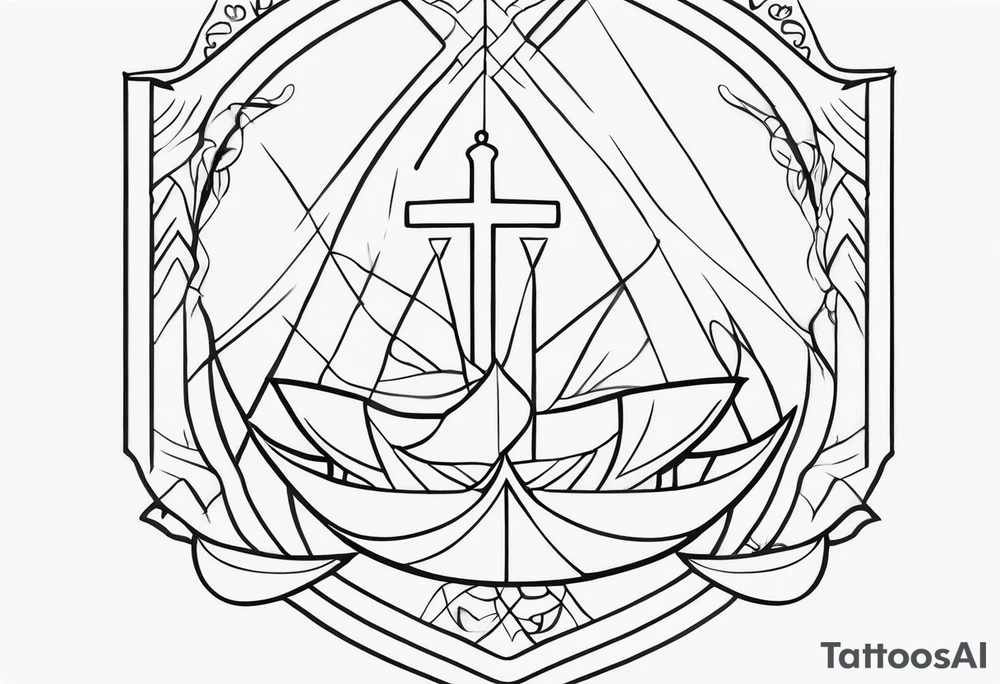 Paternal and biblical tattoo idea