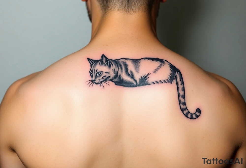 Black Cat tattoo idea