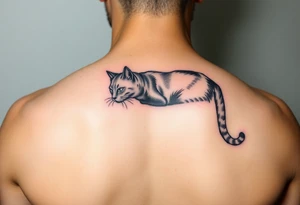 Black Cat tattoo idea