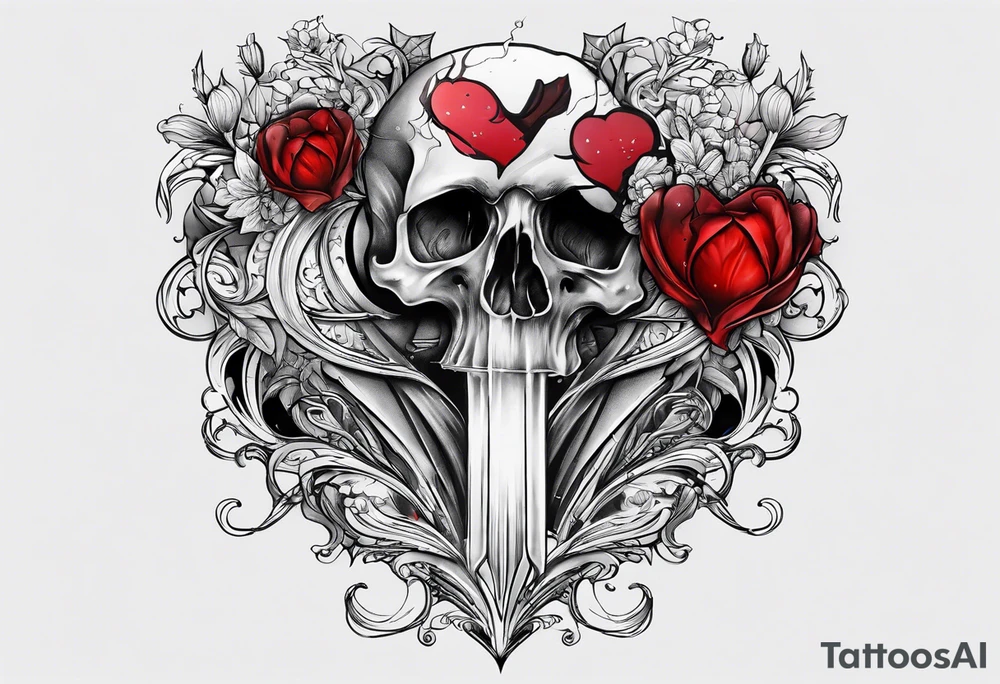 my sadness soul in my broken heart tattoo idea