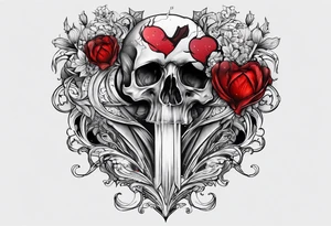 my sadness soul in my broken heart tattoo idea