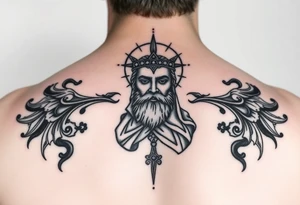 Father son and the holy spirit tattoo, no human faces, be creative with it tattoo idea