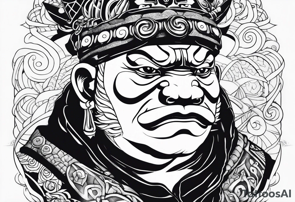 Jiraiya Naruto Gamakichi toad tattoo idea