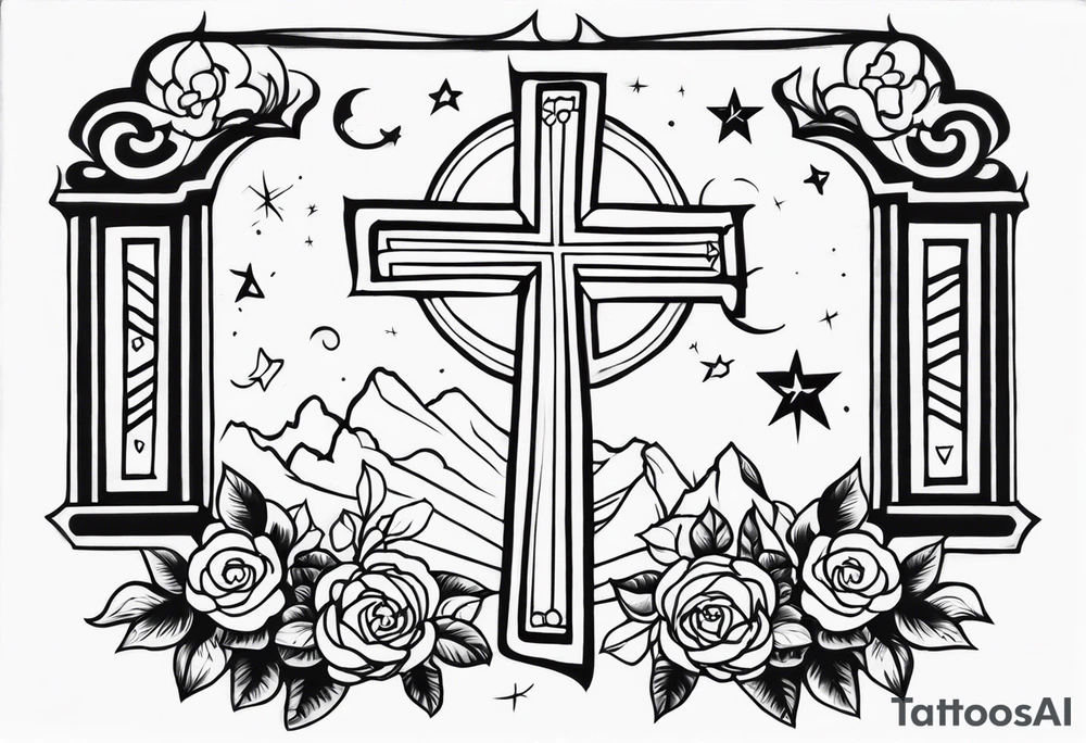 Blessed and highly favored tattoo idea