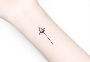 Trillium tattoo idea