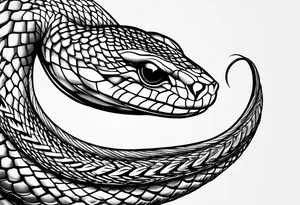 i want tattoo of snake wraping around my forearm not much detailed tattoo idea