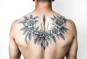 Sexy full back tattoo garden of eden⁹ tattoo idea