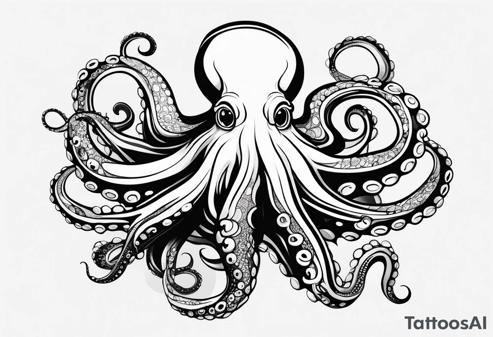 octopus tattoo idea