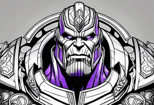 Thanos tattoo idea