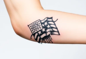 Patriotic, American tattoo idea