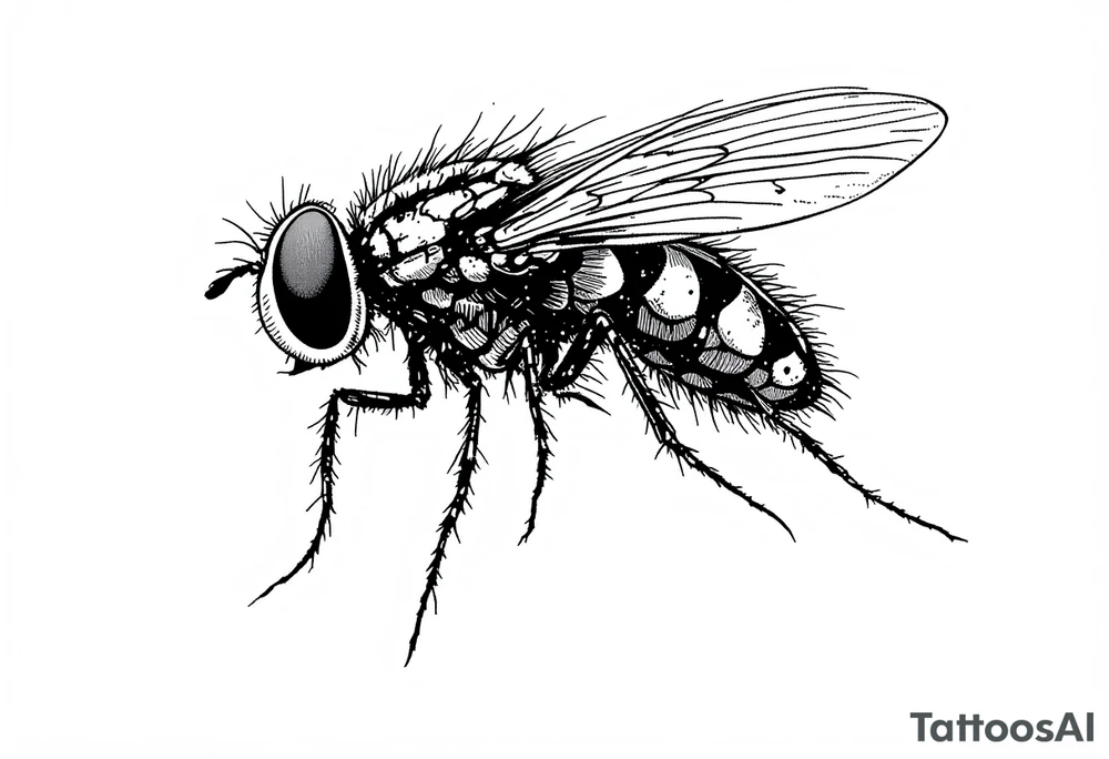 fly in japanese tattoo idea