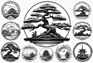bonsai tattoo idea
