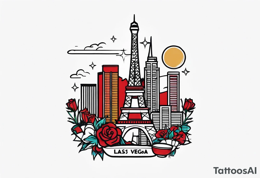 Las Vegas tattoo idea