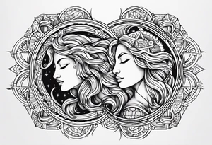 Aquarius sun and Leo rising tattoo idea