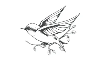 Swallow tattoo idea