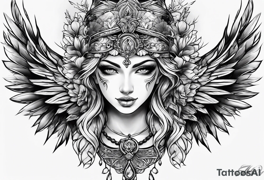 angle tattoo idea