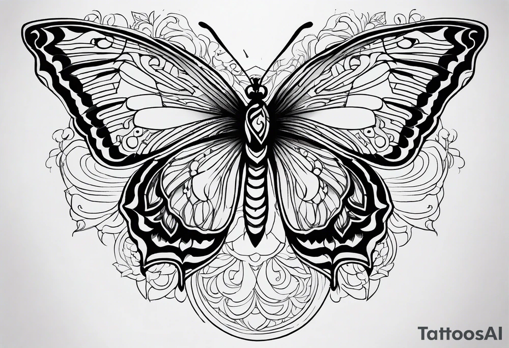 Create a Fine Line tattoo made out of the name Minho and very pretty maybe a butterfly tattoo idea