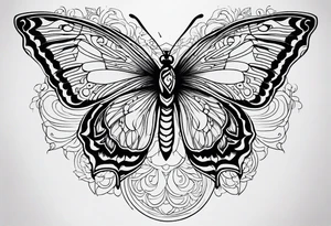 Create a Fine Line tattoo made out of the name Minho and very pretty maybe a butterfly tattoo idea