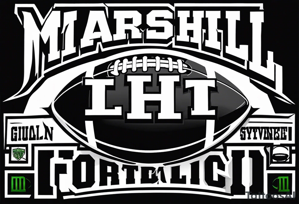 Marshall football tattoo idea