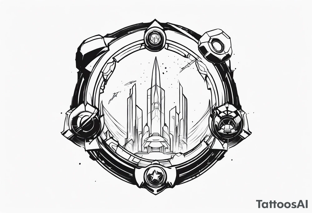 Halo game tattoo idea