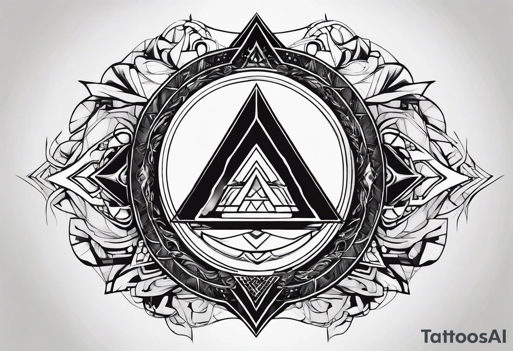 Delta symbol tattoo idea