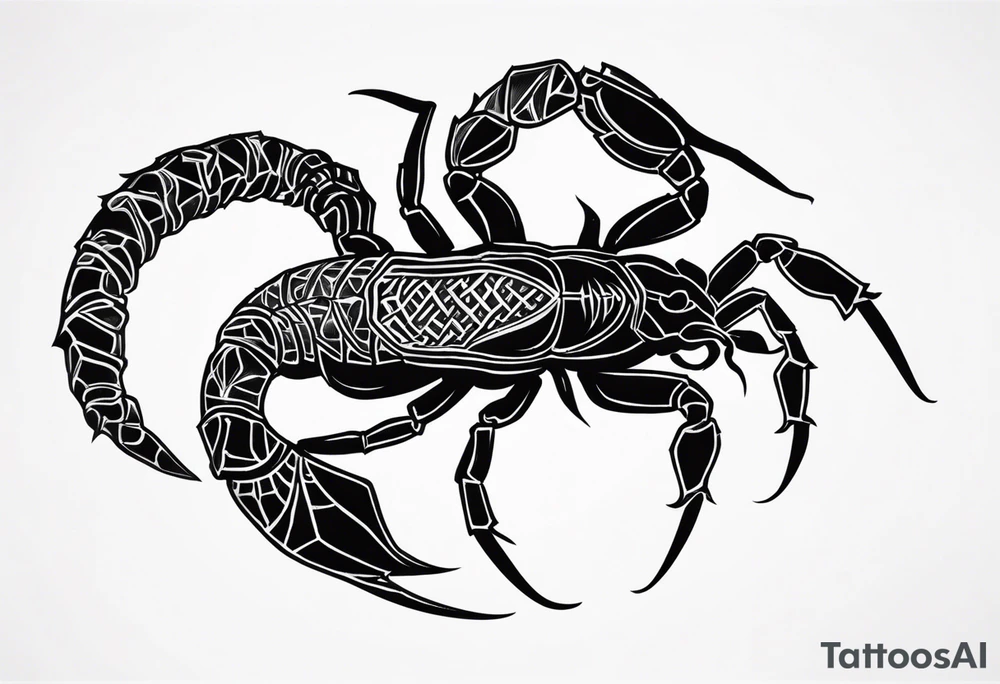 Scorpion tattoo idea