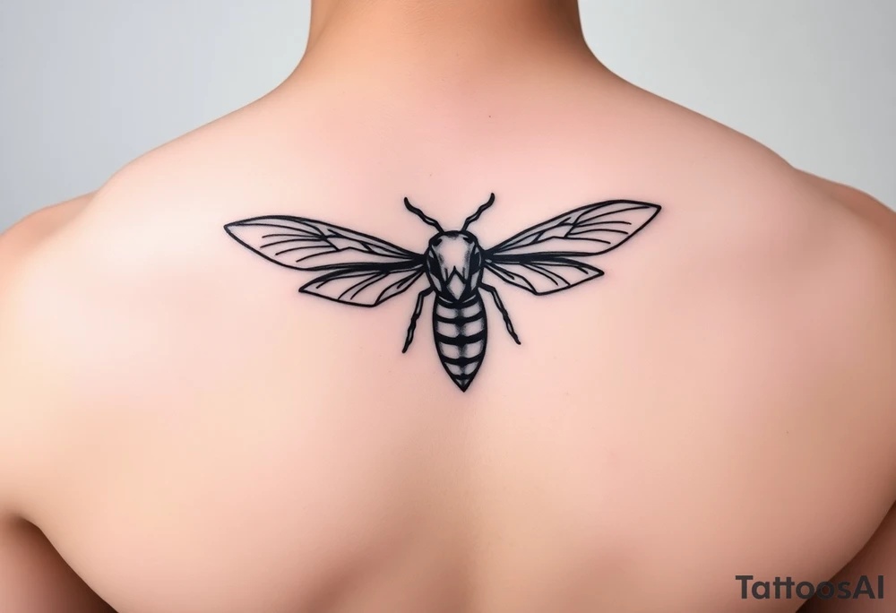 Angry hornet flying
. tattoo idea