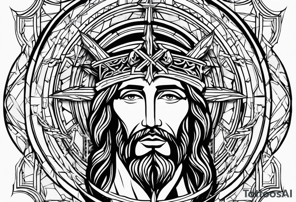 Jesus Christ tattoo idea