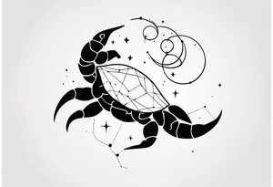 Scorpio Constellation tattoo idea