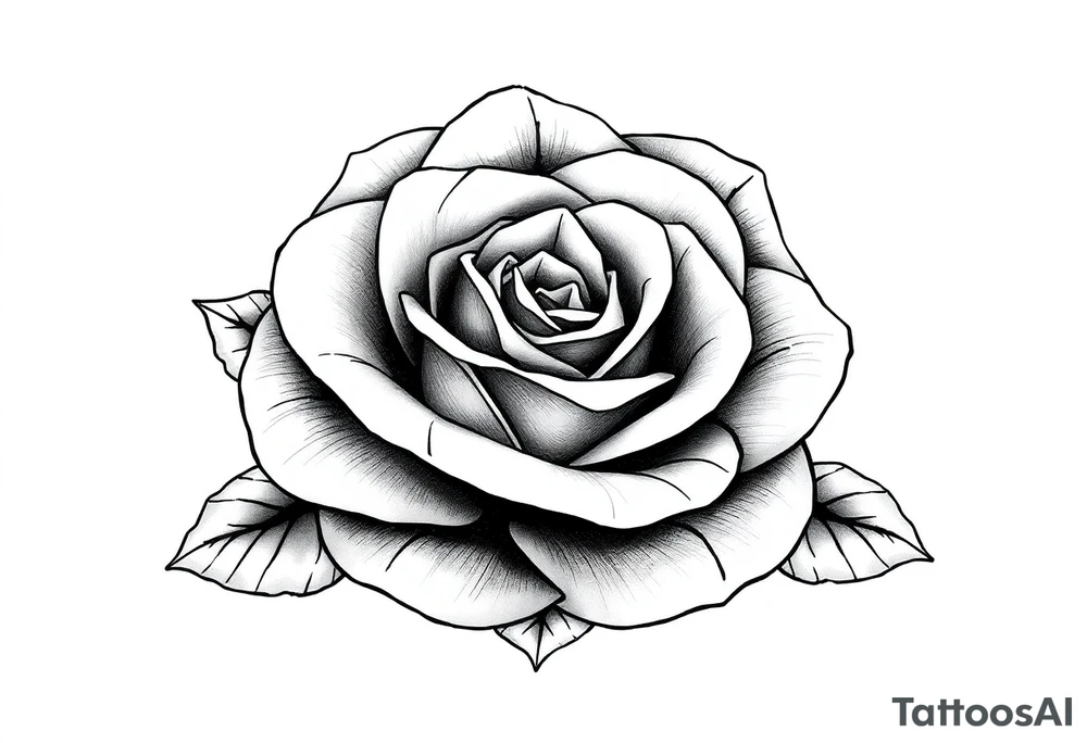 Rose tattoo idea