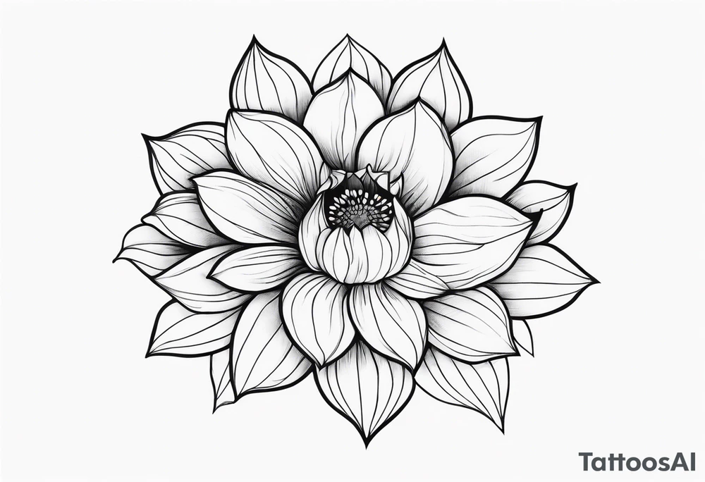 Flower tattoo idea
