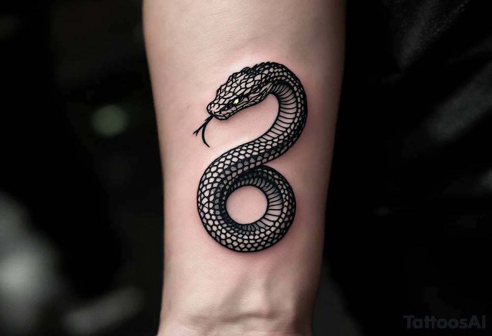 streetwear snake tattoo idea