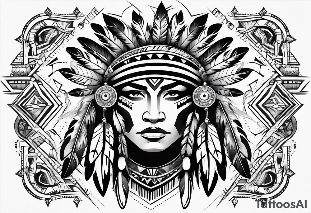 Native American Symbols tattoo idea
