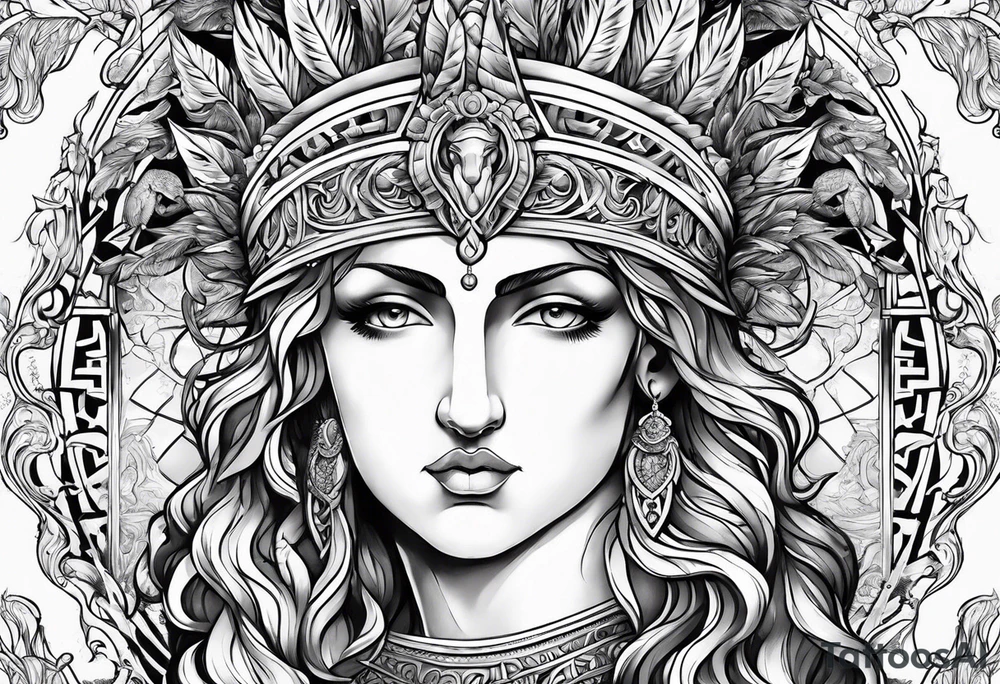 Greek gods tattoo idea