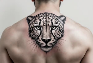 cheetah tattoo tattoo idea