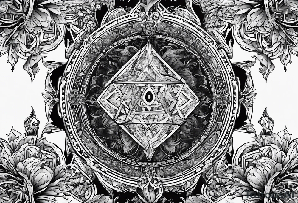 Tesseract tattoo idea