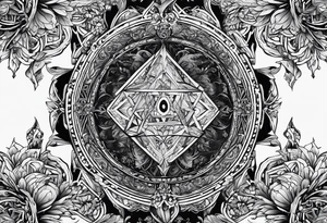 Tesseract tattoo idea