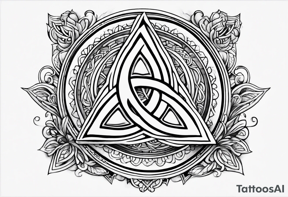 triquetra tattoo idea