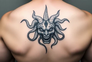 Medusa head tattoo idea