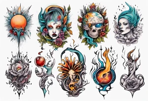 rebirth tattoo idea