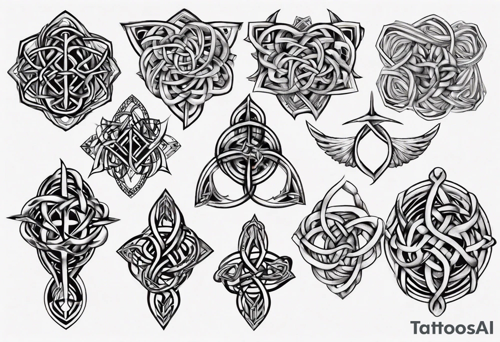 Dara knot tattoo idea