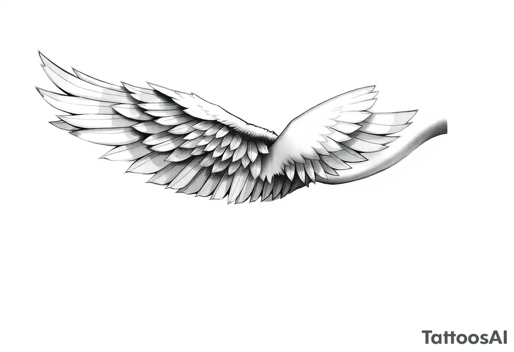 Wing tattoo idea