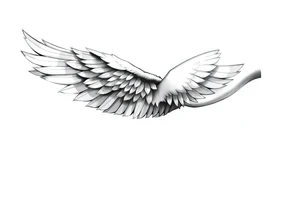 Wing tattoo idea