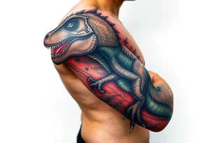 dinosaur tattoo idea