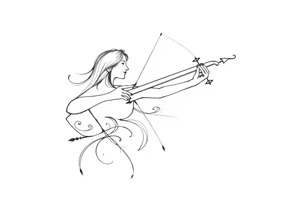 Sagittarius tattoo idea
