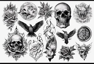 dyr realistic tattoo idea