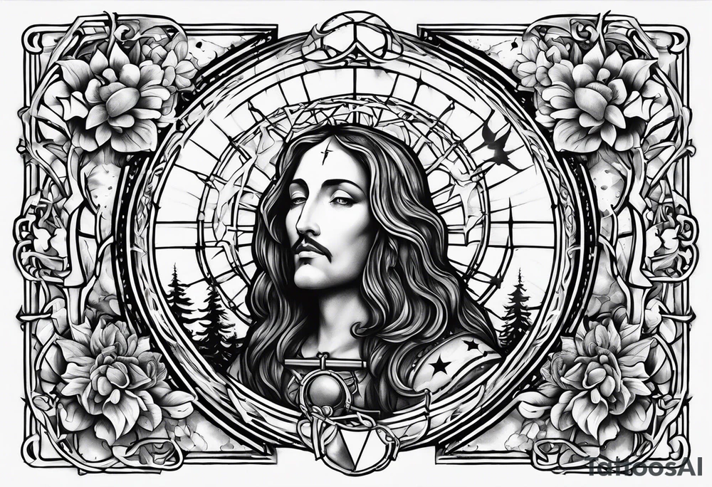 Witchcraft Jesus jail mom farm cancer zodiac 69 broken blessed lost tattoo idea Witchcraft Jesus jail mom farm cancer zodiac 69 broken blessed lost tattoo idea