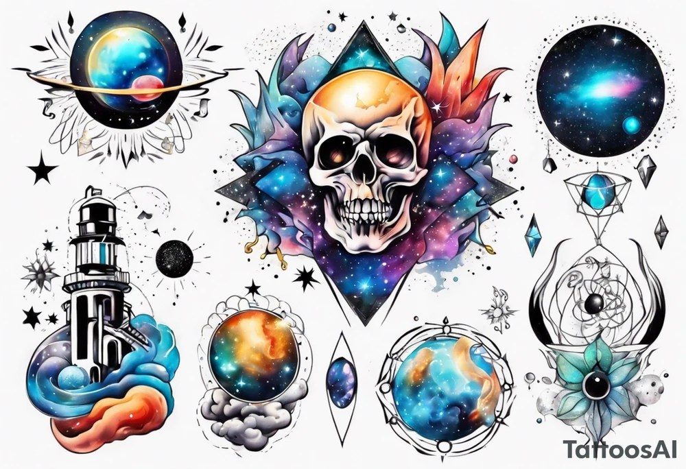 Universe tattoo idea