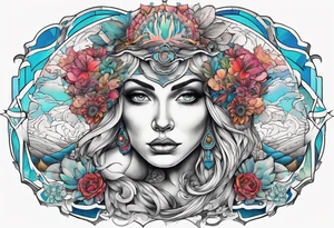 Atlas tattoo idea